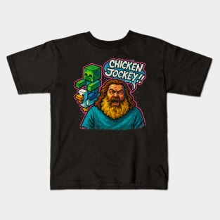 Chicken Jockey Kids T-Shirt